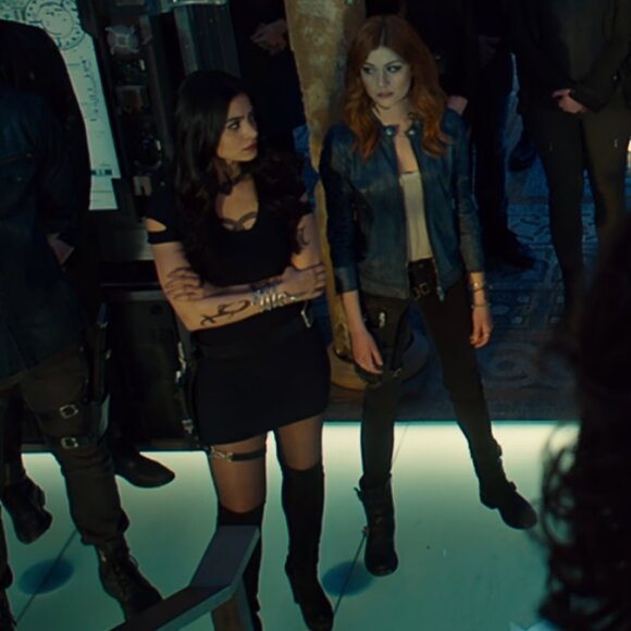 Alexander Wang Slit Sleeve Knit Dress ALT ASO Isabelle Lightwood - Picture 9 of 9